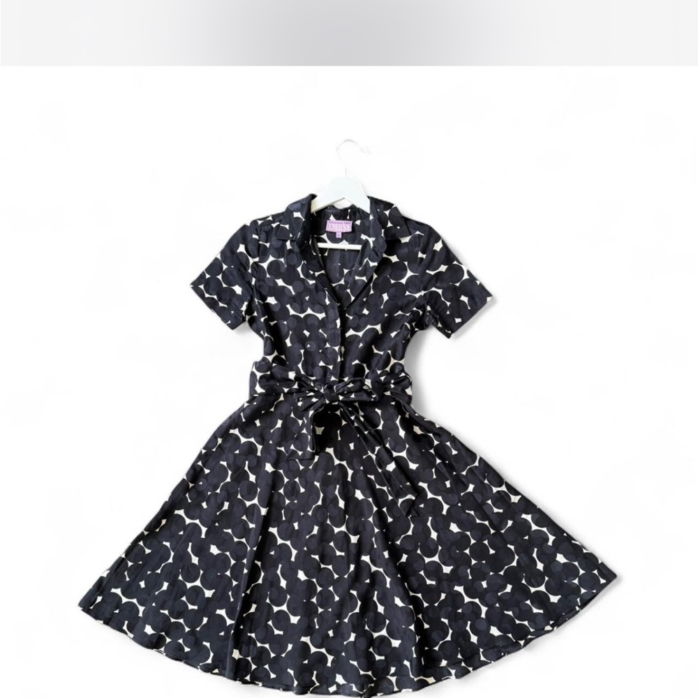 Vivienne Tam Black and White Polka Dot Dress
